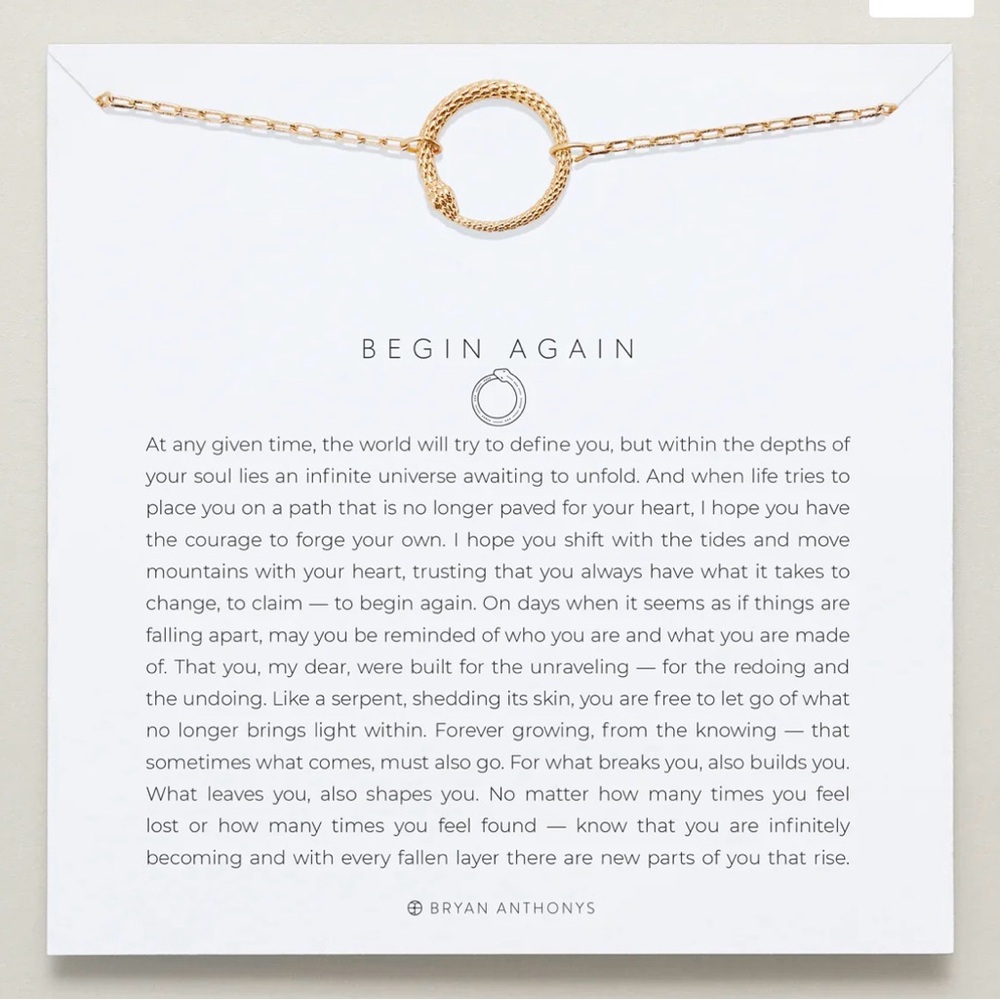 Bryan Anthonys Gold Necklace